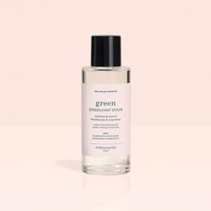 Manucurist Green Dissolvant Doux ( Nail Polish Remover)-2 bottles!